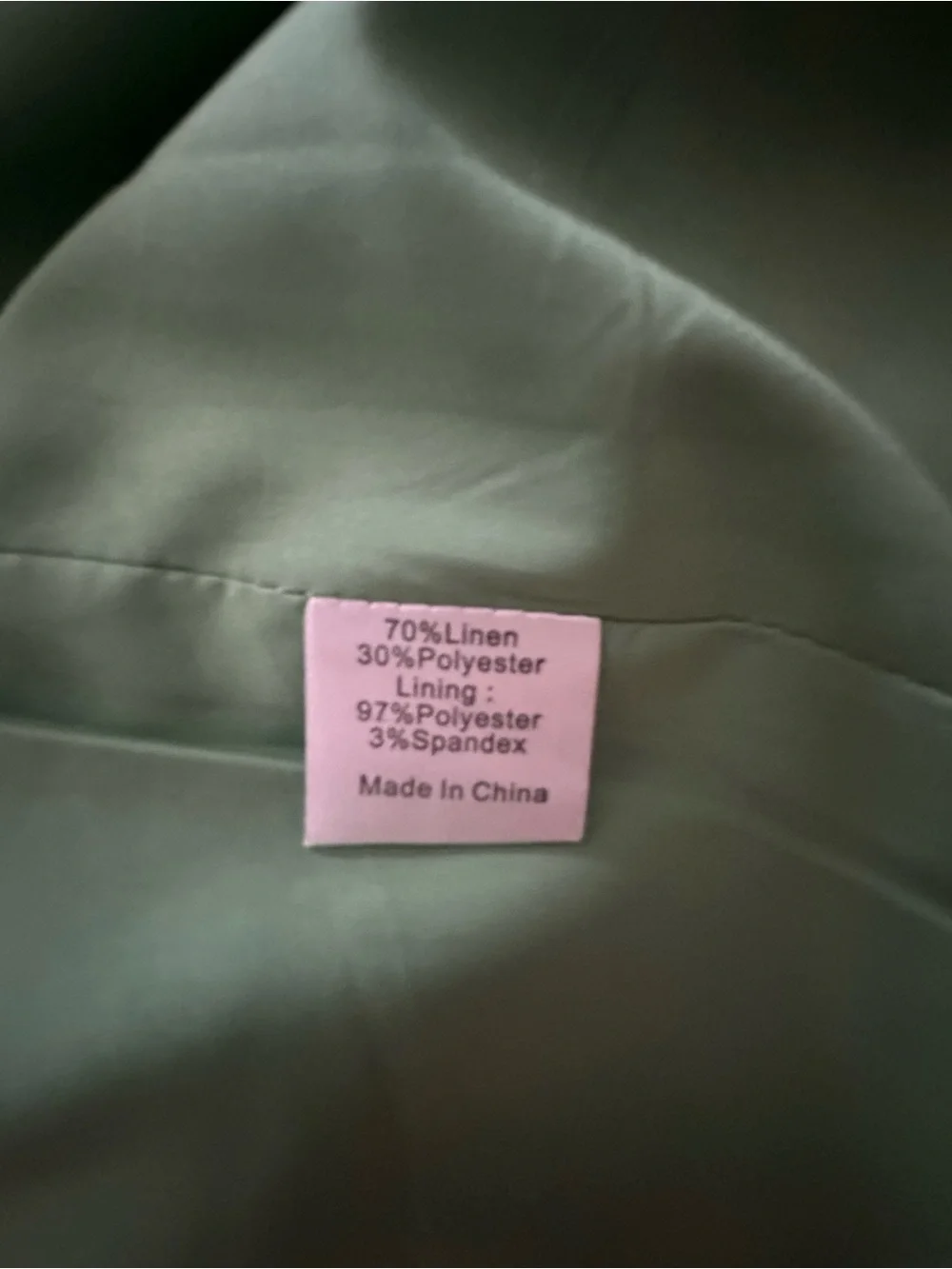 Tuckernuck Sage Green Button-Front Midi dress